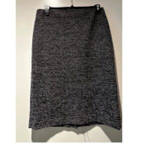 Black and Gray Midi Pencil Skirt Sz:L